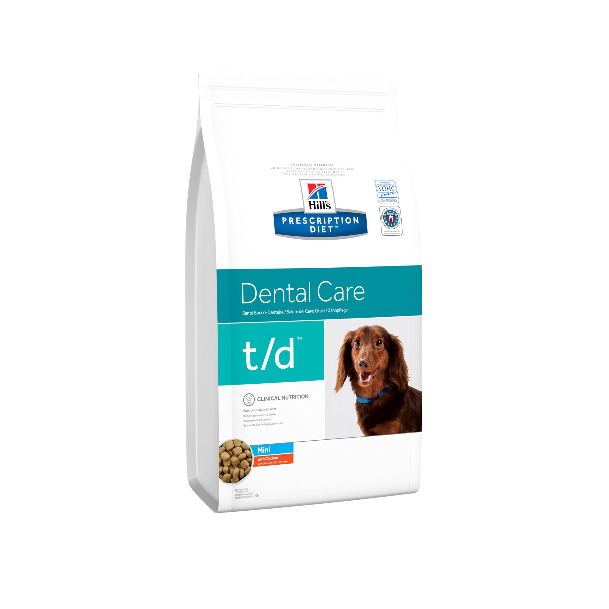 Hill's Prescription Diet Pes t/d Dental Care Mini 3 kg
