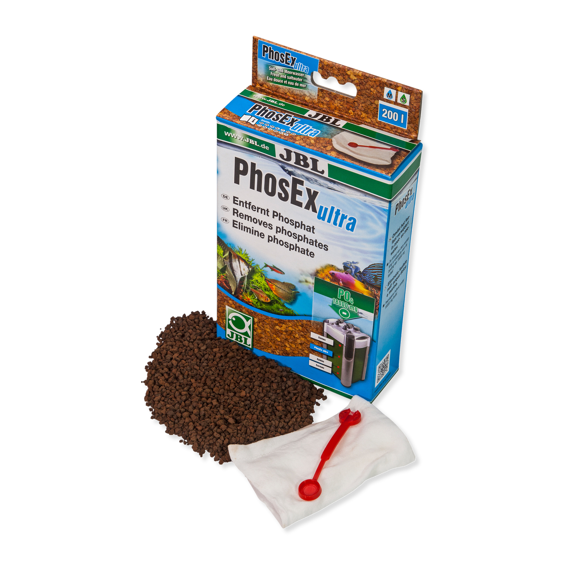 JBL PhosEx Pond Filter Phosphatentferner für Teichfilter 2,5Kg (25.000L
