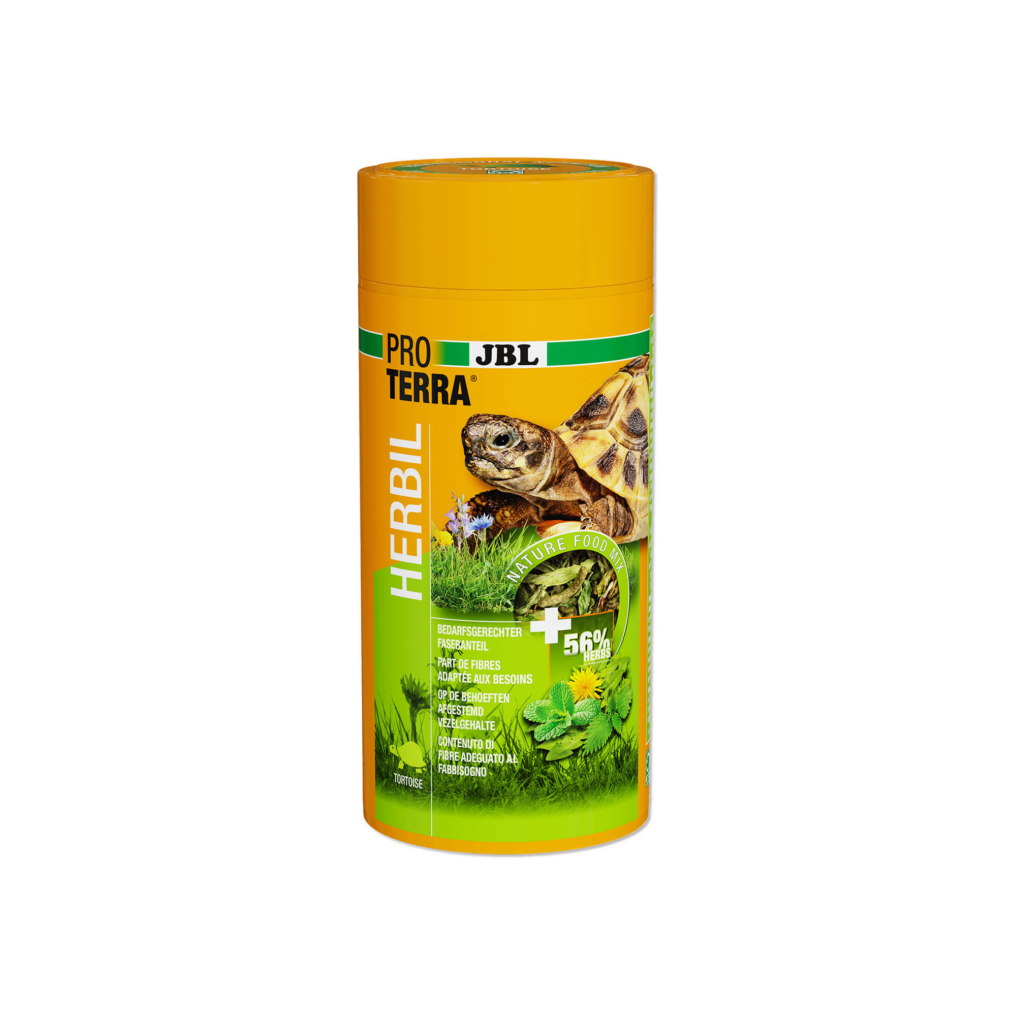 JBL PROTERRA MOLLUSCUS 1000ml - Natuurlijk Schildpaddenvoer Met Hele Gedroogde Slakken En Vissticks